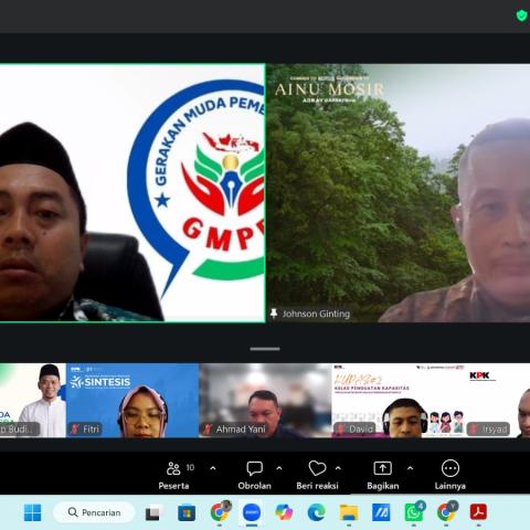 Lawan Rasuah dari Akar Rumput, Ketum GMPD Wahyu Irawan Bersama KPK Matangkan Diklat Pemuda Berintegritas